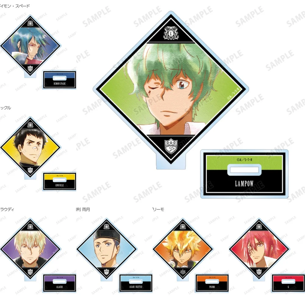 10CM Anime Katekyou Hitman Reborn Acrylic Keychain Stand Model Ornament Accessories Goods Gifts