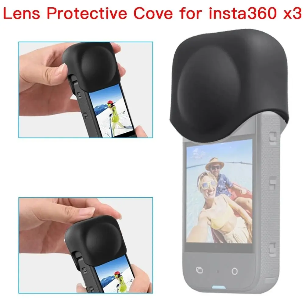 

Cover For Insta 360 X3 For Insta360 Lens Protector For Insta360 Lens Cap For Insta360 Silicone Case For Insta360 Body Cover