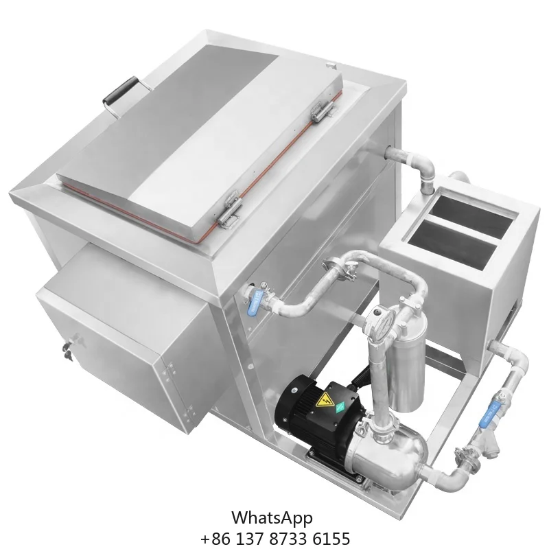 Skymen 360G Ultrasonic Cleaning Machine 135L Industrial Ultrasonic Baths With Filtration For Engine Oil Diesel Remove Auto Parts