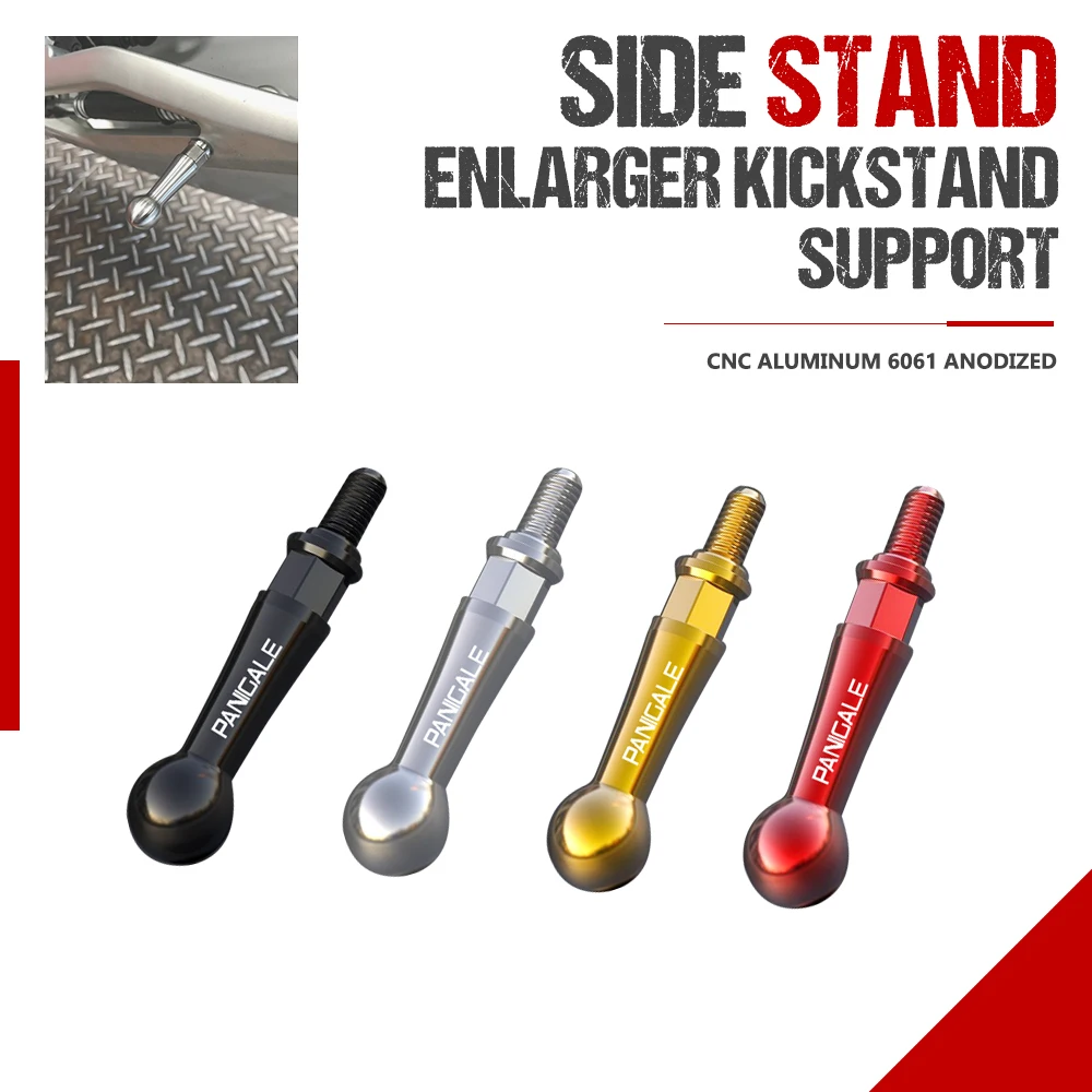 

Side Stand Extension Assist Hook (20 mm) FOR Ducati Panigale 1100 V4 V4R SP2 Superleggera Speciale CNC Sidestand Pin Kickstand