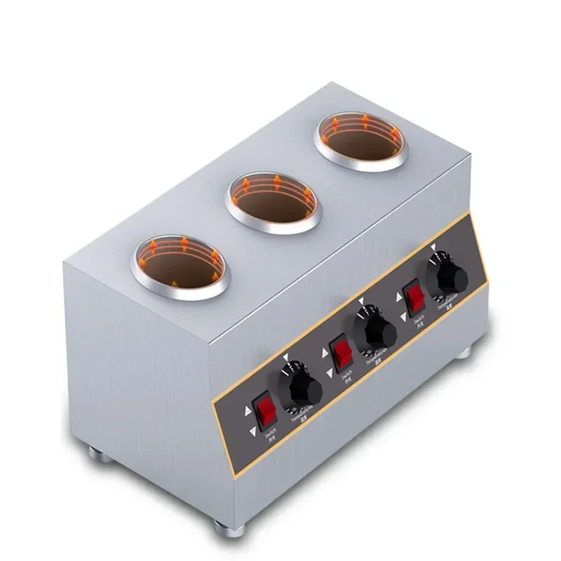 المنزلية 220 فولت المضادة للتآكل التجارية زجاجة صلصة دفئا الكهربائية الساخنة الجبن الشوكولاته صلصة الصويا سخان الفولاذ المقاوم للصدأ #3