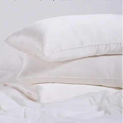 One Silk Pillow 100% Mulberry Silk Filling With Pure Natural Silk Satin Shell Cover  75 x 48 Cm 1 Kg To 1.5 Kg Customize