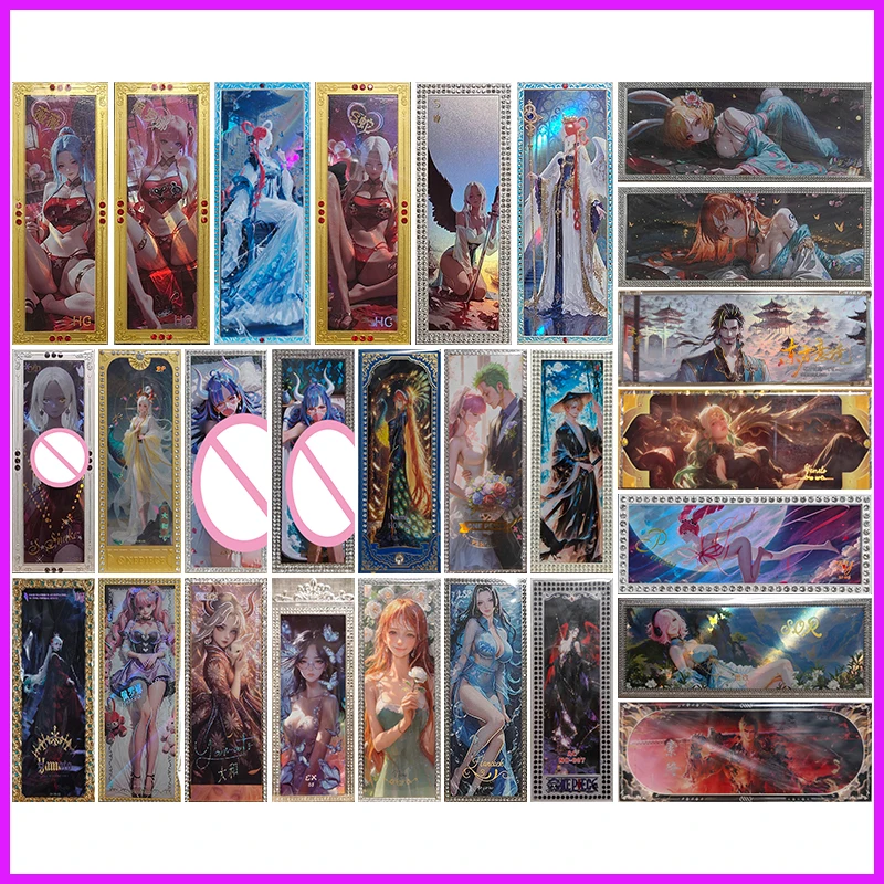 

Аниме ONE PIECE Редкий Металл Виви Перона Ута Морковь Нами Ямато Михок Ульти Калифа Хэнкок Коллекционные Карты Игрушки для Мальчиков Подарок