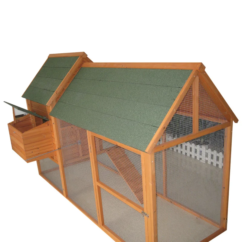 

Customizable Waterproof Large Outdoor Chicken Coop Wooden Pet Furniture for Backyard Farms and Chicken Enclosures