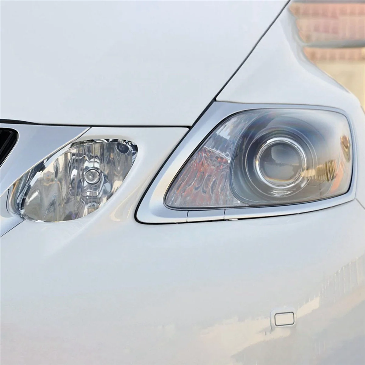 

2 шт., прозрачная крышка для автомобильных фар Lexus GS300 GS430 GS450 2006-2011