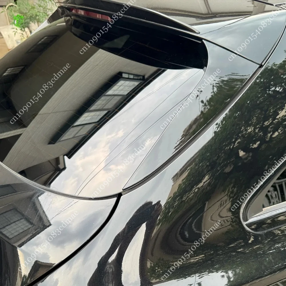 For Mercedes Benz CLA Class Shooting Brake X117 2013-2019 Car Rear Top Wing & Side Wing Spoiler Splitter Body Guard Cover Trim