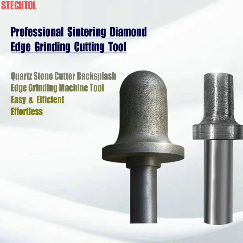 10-16mm Sintered Diamond Grinding Head CNC Quartz Cutter Router Bit for Stone Sanding Cutting Polishing Profiling Engraver Tool