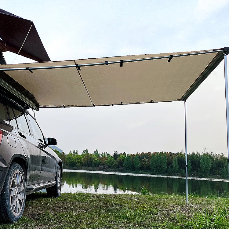 

4x4 Camping Waterproof Canvas Pickup Truck Suv Rv Car Side Awning Tent Camper Roof Top Tent