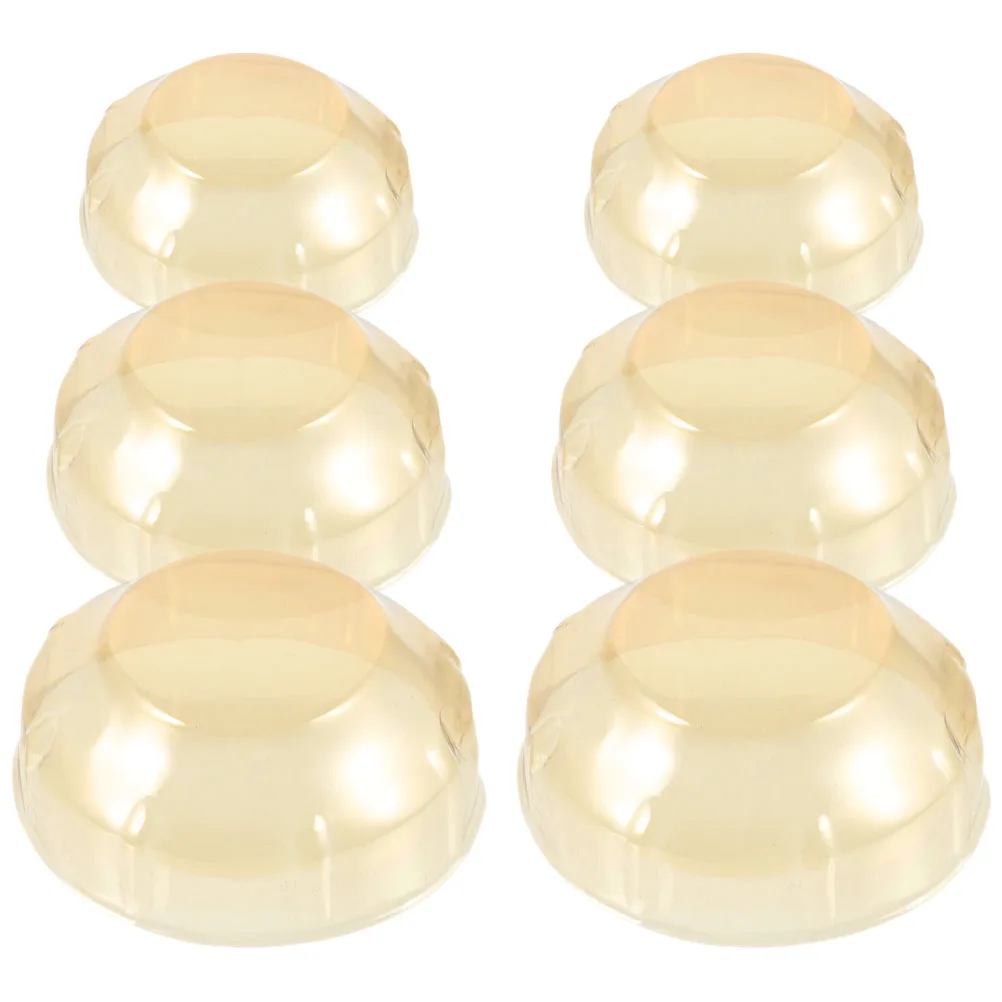 

6 Pcs Smoke Protective Cover Prevention Dust Proof Easy Installation Plastic Classrooms Conference Rooms