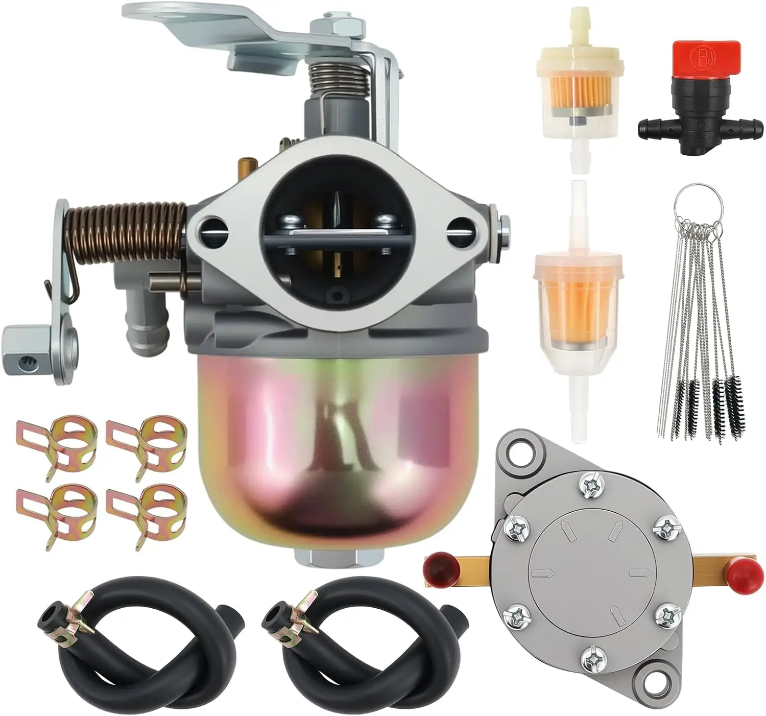 

17563 Carburetor Rebuild Kit Fit for EZGO Marathon Golf Cart 1989 1990 1991 1992 1993 2-Cycle Engines Carb for Gas Club Car Repl