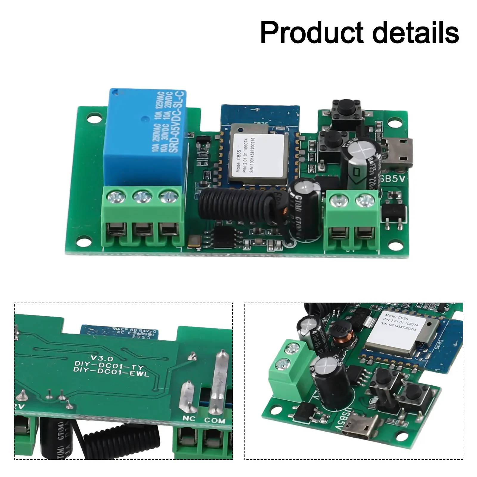 Wireless smart home switch with channel compatibility For For remote operation of electric locks in home security systems