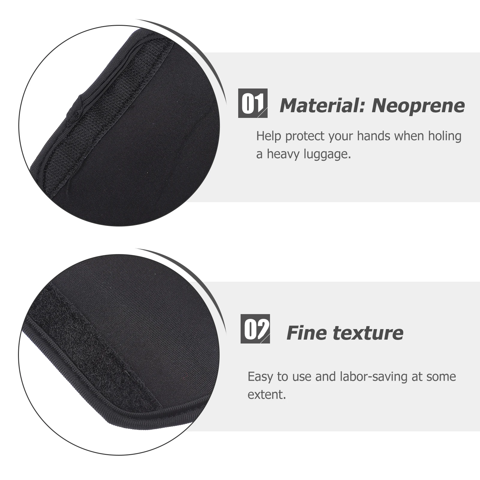 

Luggage Handle Covers Armrest Protector Suitcases Wraps for Handles Supplies Miss