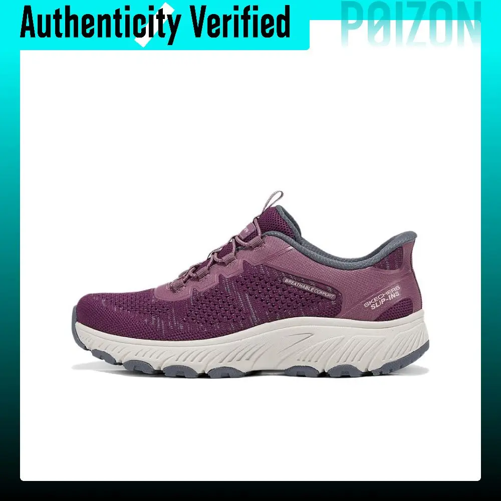 Skechers OUTDOOR WOMENS Fabric Comfortable Low top Casual Shoes Women's Purple 180298-MVE