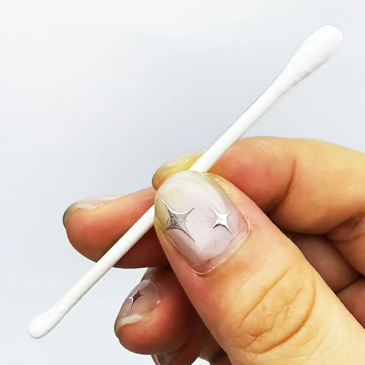 Tamponi a doppia estremità in cotone a tema Halloween da 400 pezzi/600 pezzi Tamponi rotondi a spirale in cotone creativo per Halloween