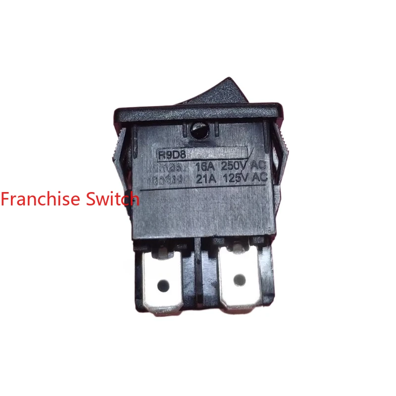 10PCS Ship type rocker power switch R9D8 4 pins 2 gears high current 21A