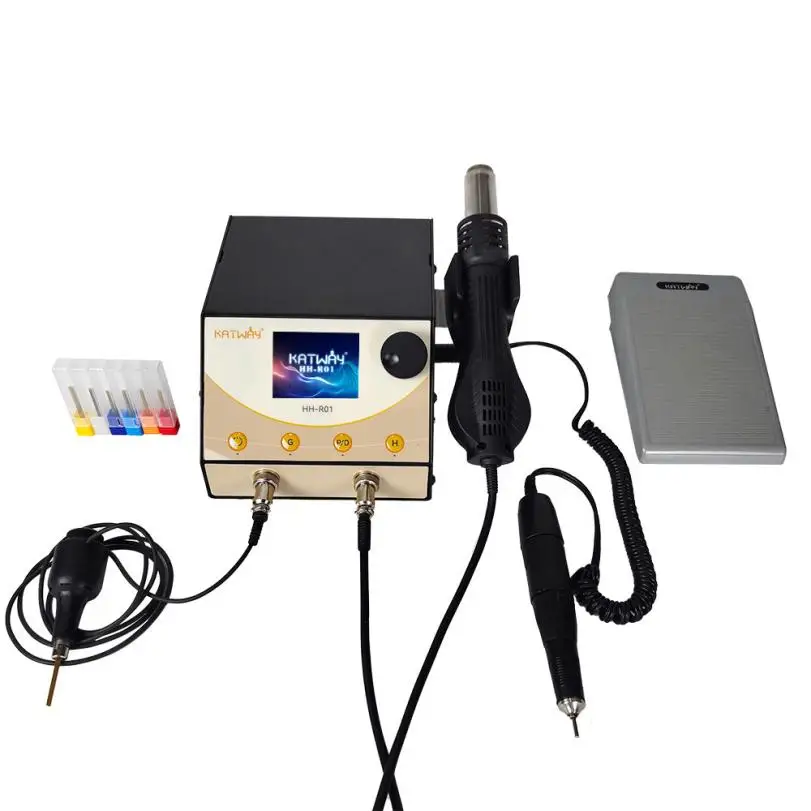 100-240V Spot Welding Hand Held Pulse Spot Welder Welding Machine Gold Silver Jewelry Processing Tool Equipment