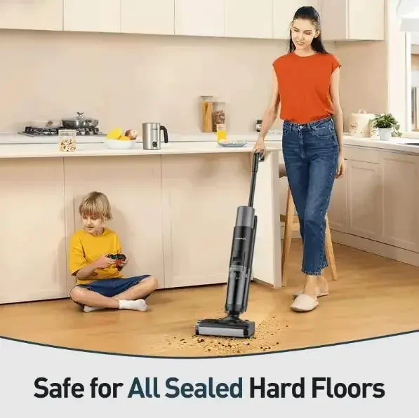 Electric Mop Cordless Floor Care Water Wet Dry Vacuum Cleaner