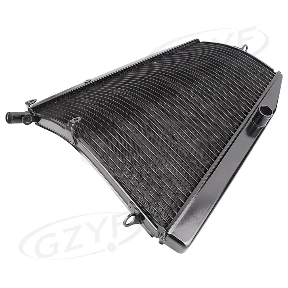 For HONDA 2004 2005 CBR1000RR 04 05 CBR 1000RR Motorcycle Aluminium Engine Cooling Cooler Radiator, BLACK Color