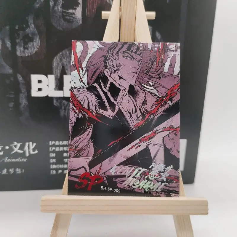 Anime BLEACH Yhwach Kurosaki Ichigo Hitsugaya Toushirou Urahara Kisuke Zaraki Kenpachi collection card Christmas birthday gift