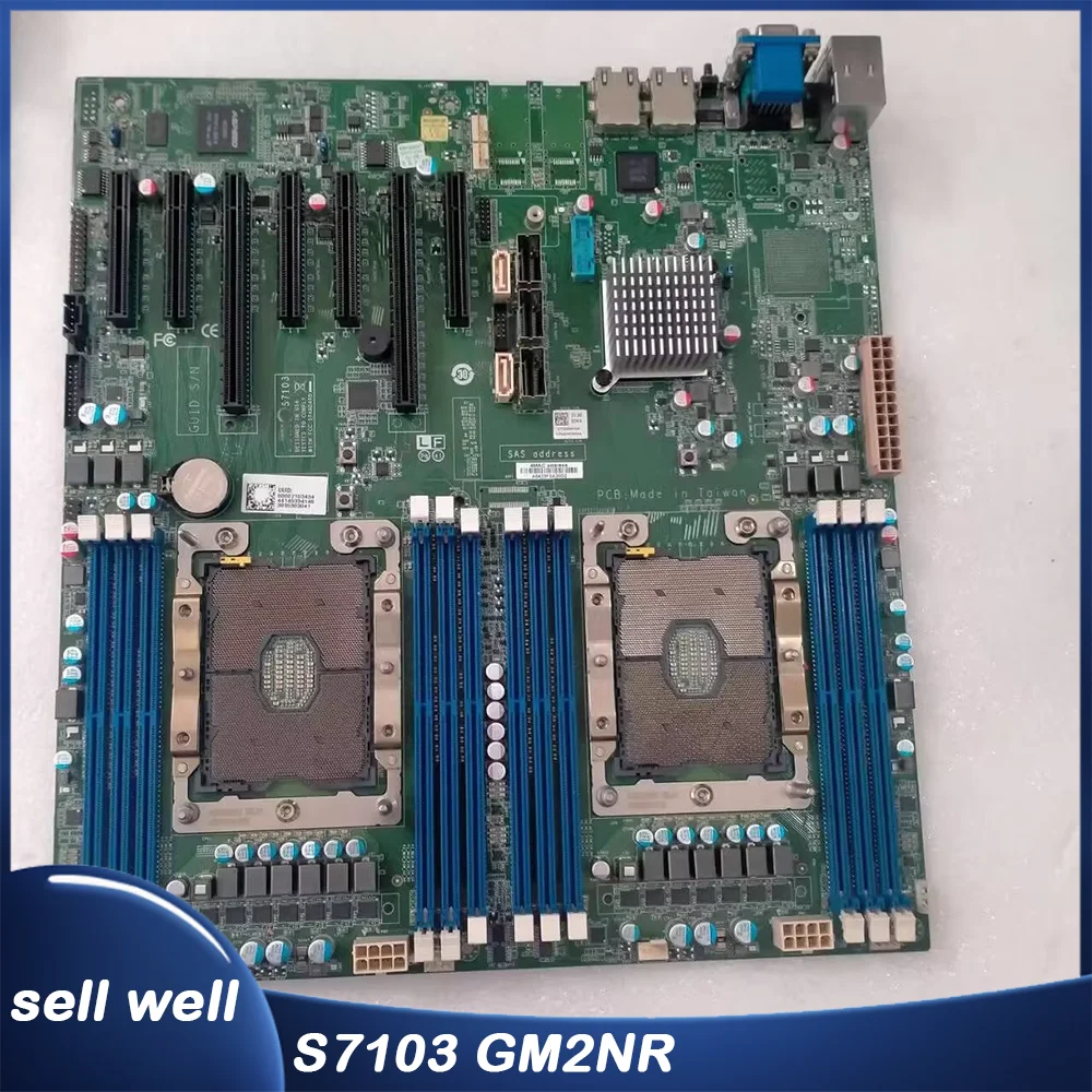 For TYAN Workstation motherboard C621 12DIMM S7103 GM2NR