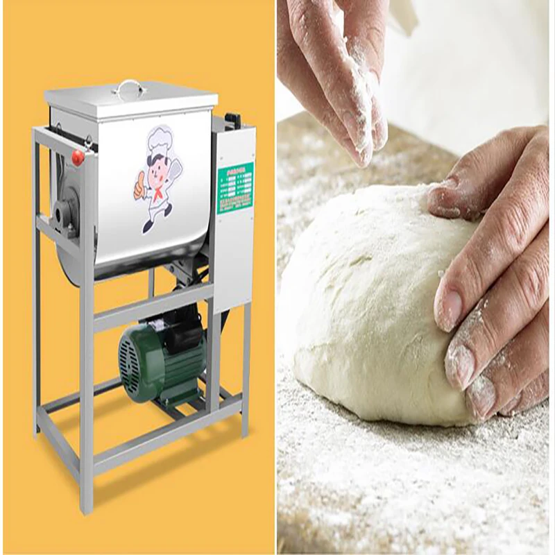 Automatic Electric Dough Mixer 15kg / 25kg Flour Mixer Stirring Mixer The Pasta Machine Dough Kneading GF0019 for Dough Mixerr