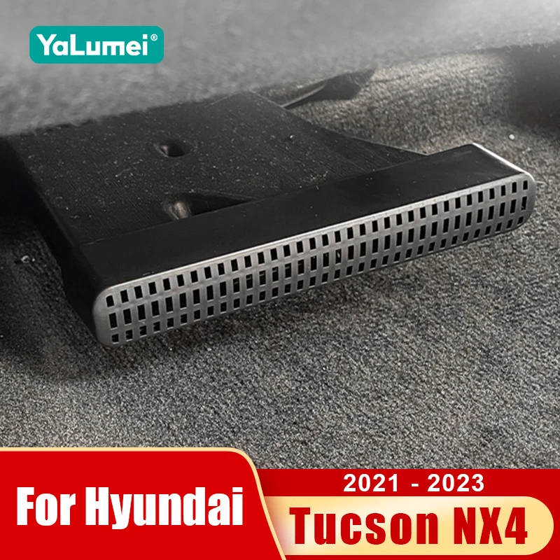 Für Hyundai Tucson NX4 2021 2022 2023 Hybrid N Linie ABS Auto Klimaanlage Outlet Maske Unter Sitz Vent Abdeckung
