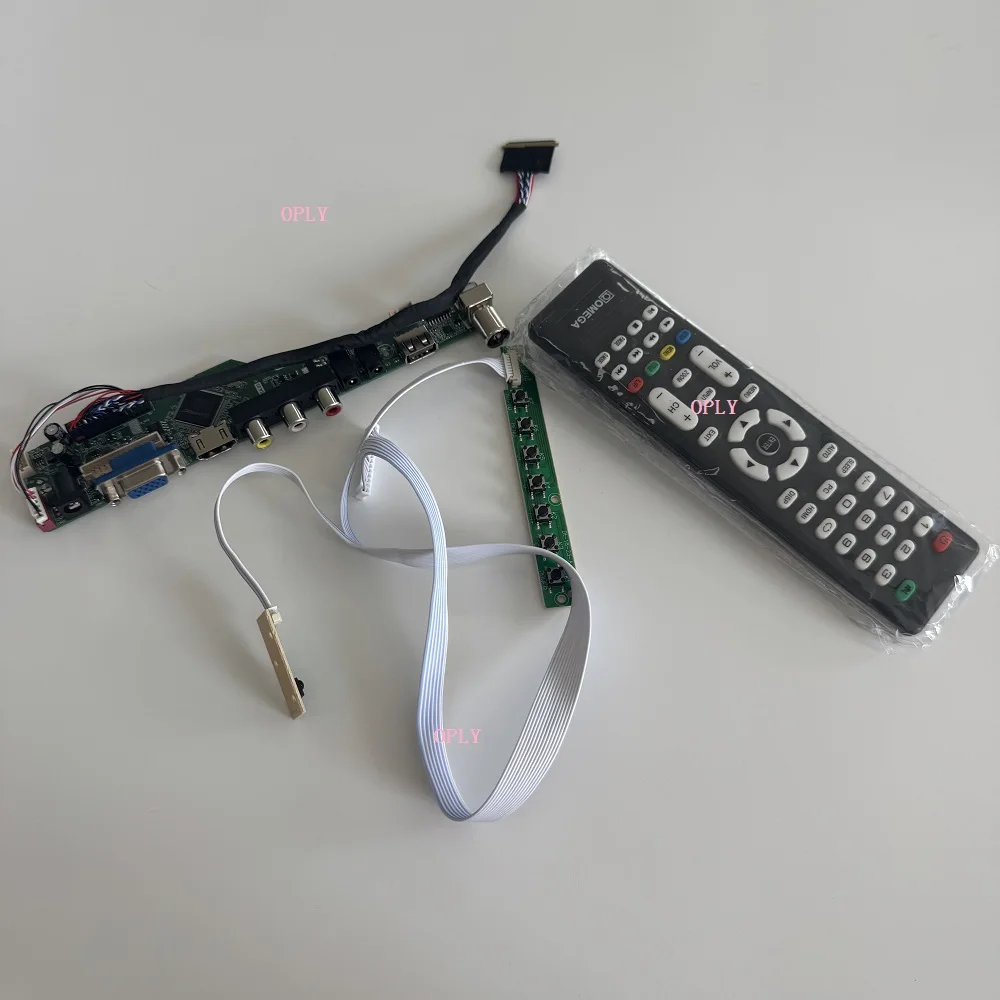 TV Controller board kit udio LED Screen for LG LP156WH4 LP156WH3 LP156WH4-TLA1 1366x768 15.6