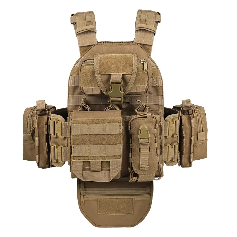 

YAKEDA Outdoor Hunting Chaleco Tactico MOLLE Plate Carrier Tactical Vest