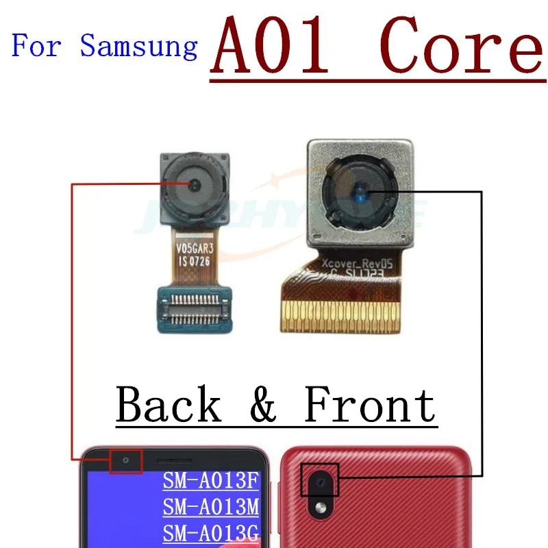 Rear Camera For Samsung Galaxy A01 Core A11 Selfie Back Facing Backside Front Small Camera Module Flex Spare Parts