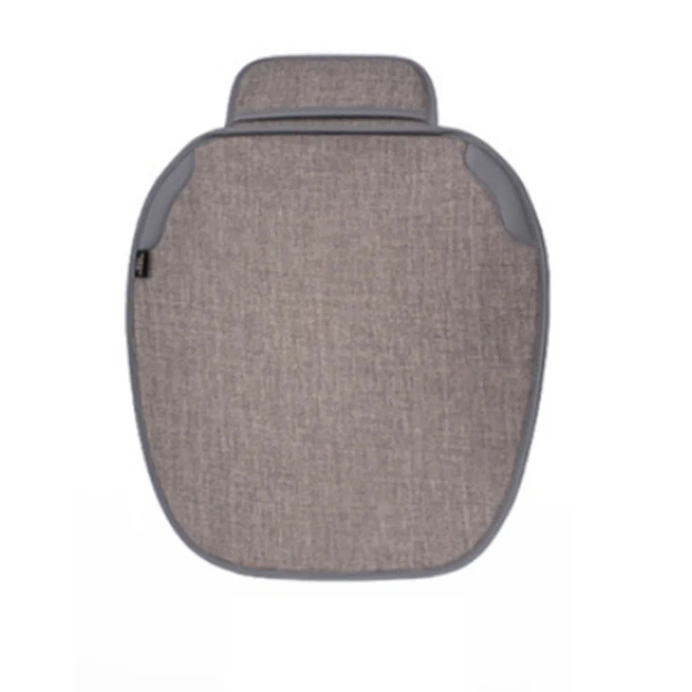 For Compact Cars Breathable Seat Cushion Everyday Use Seasonal Driving Luxury Linen Material Stylish Appearance