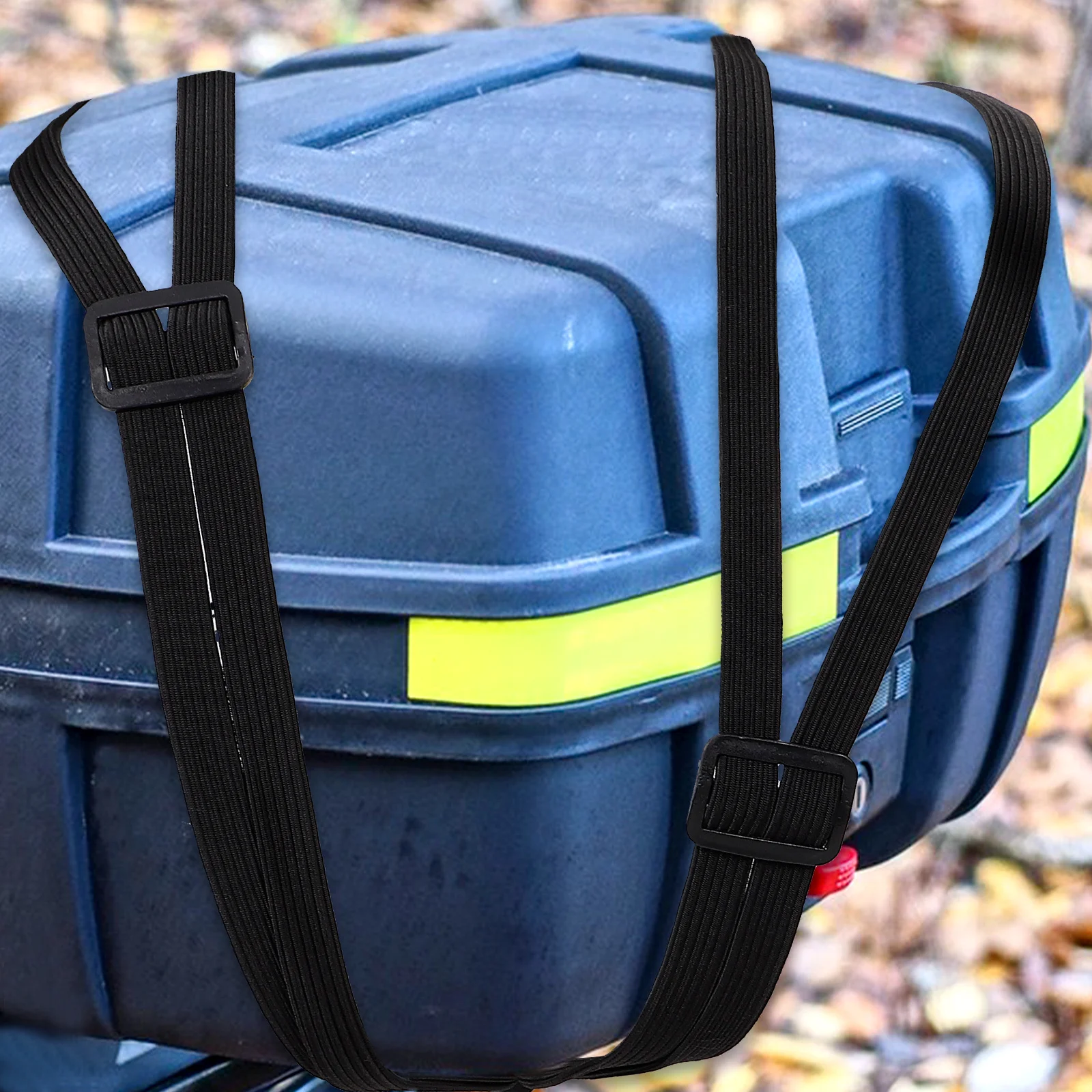 حزام أمتعة مرن حبل ربط عالي التحمل للدراجات النارية وحبل بنجي للسفر للاستخدام في الهواء الطلق