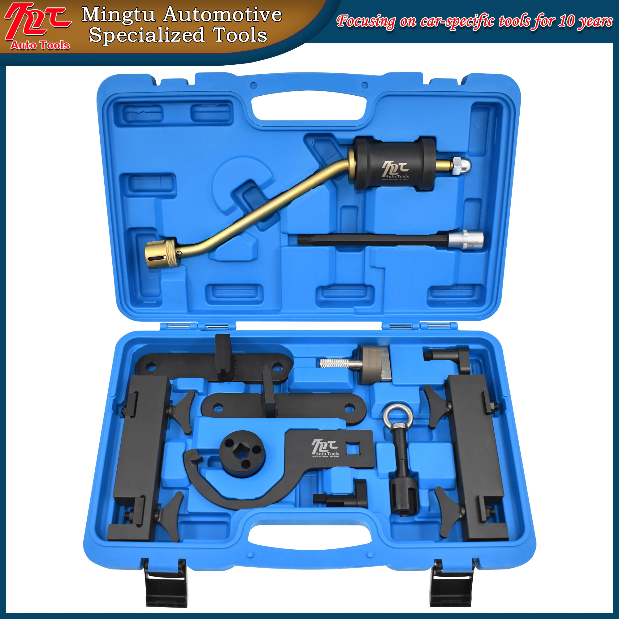 

Suitable for the new Land Rover 5.0L and 3.0L Turbocharged Engines, Range Rover 5.0L, Discovery 4, Jaguar timing-specif