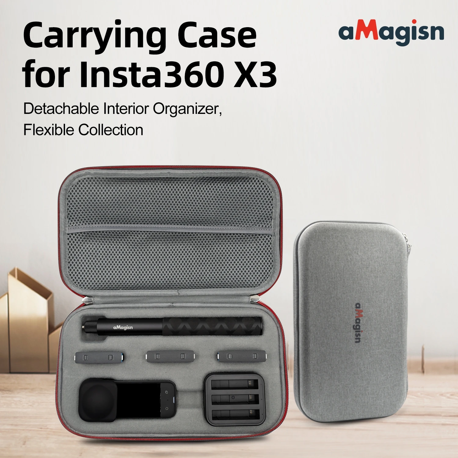 

For Insta360 X3 storage bag X3 storage case protection protection sports camera accessories