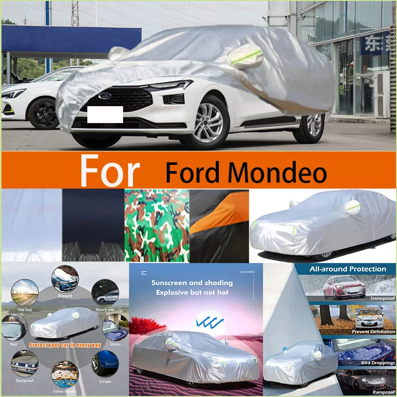 

Waterproof Car Cover For Toyota Mondeo All-season Outdoor Waterproof Full All Weather Windproof Heavy Duty Protection Compatible