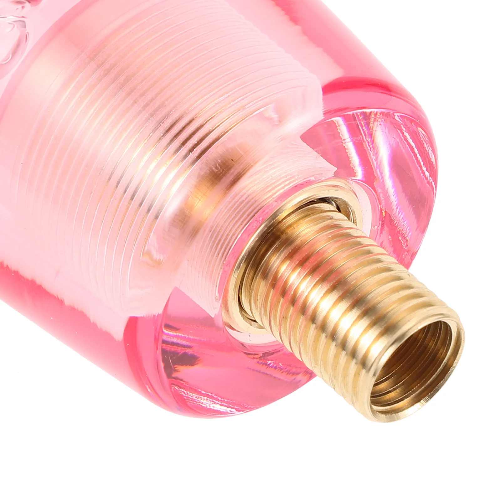 

Car Gear Shift Knob Transparent Crystal Manual Shift Knob Ergonomic Decorative Handle Vehicle Accessories For Most Cars