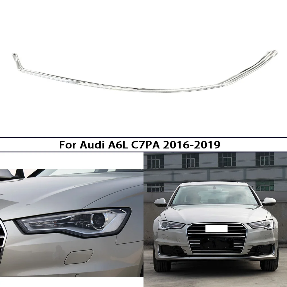 

For Audi A6 C7PA 2016 2017 2018 2019 Front Headlight Light Guide Daytime Running Lamp Headlamp Strip Guide