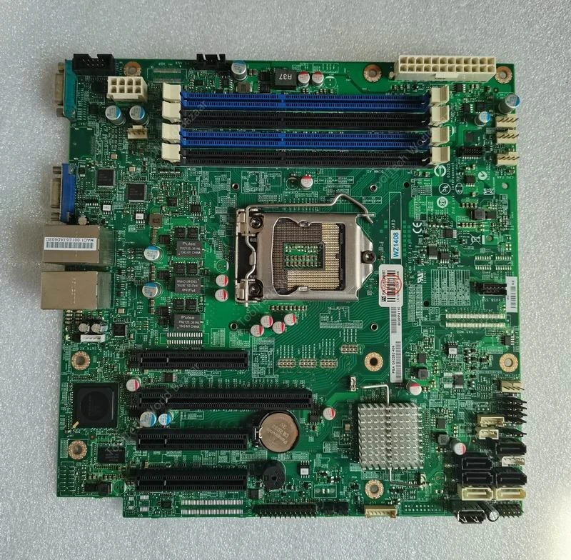 

Original S1200V3RP server main board 1150 pins, dual network interface card with baffle