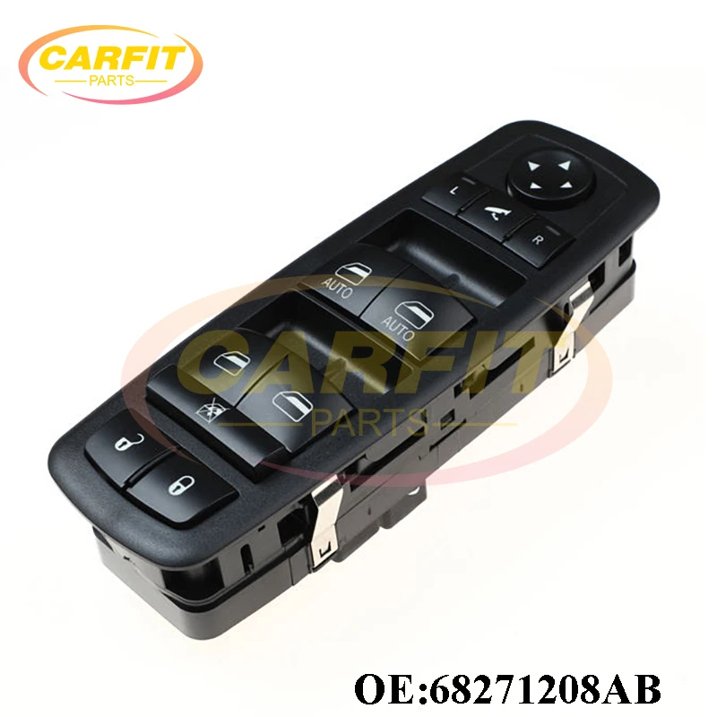 High Quality New OEM 68271208AB 68184803AC 68262252AC Power Master Window Switch For Jeep Grand Cherokee 2014-2016 Auto Parts