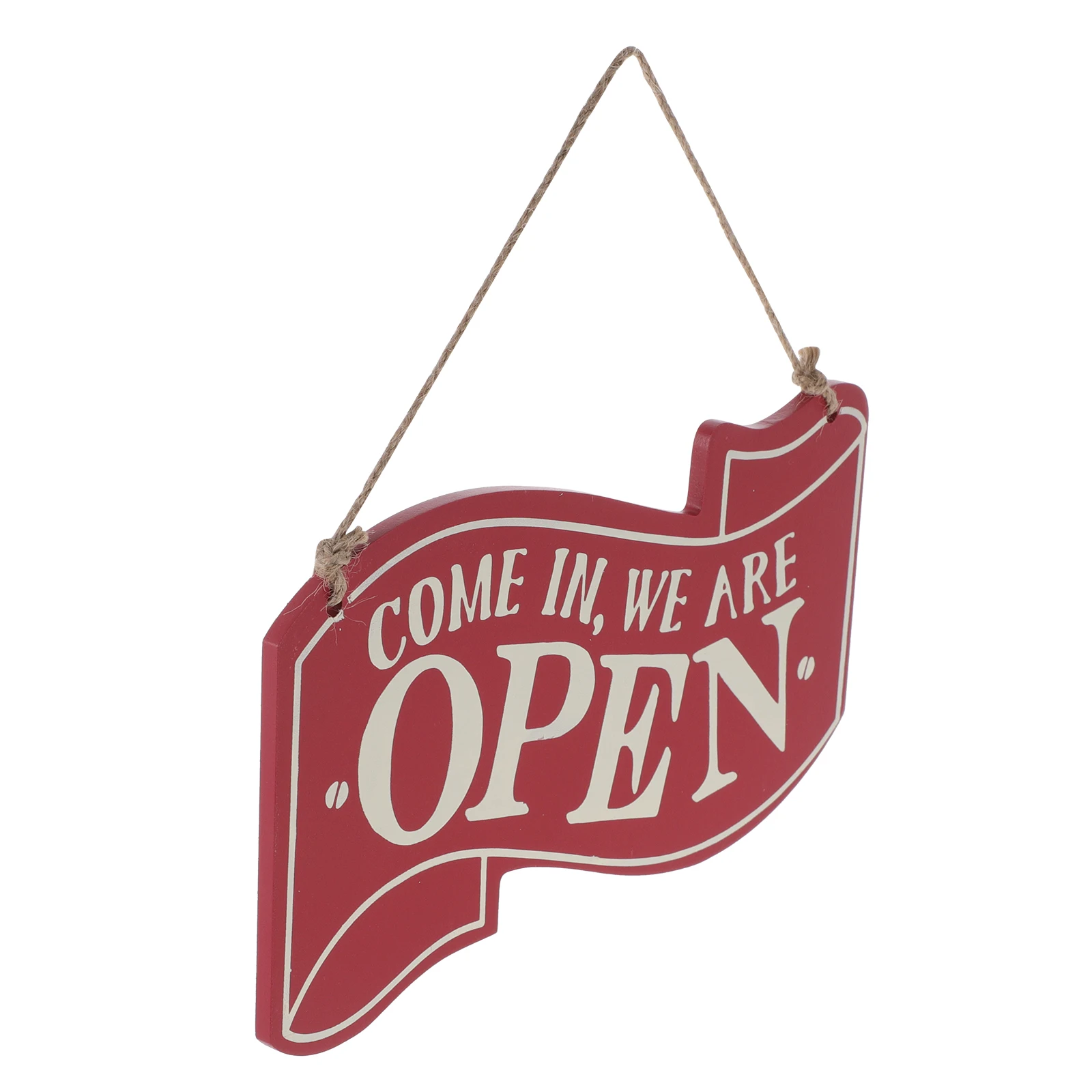 

Wooden Door for Shop Vintage Double Sided Open Close Door Hanging Sign Hanging Sign Home Bar Cafe Decor Storage Item