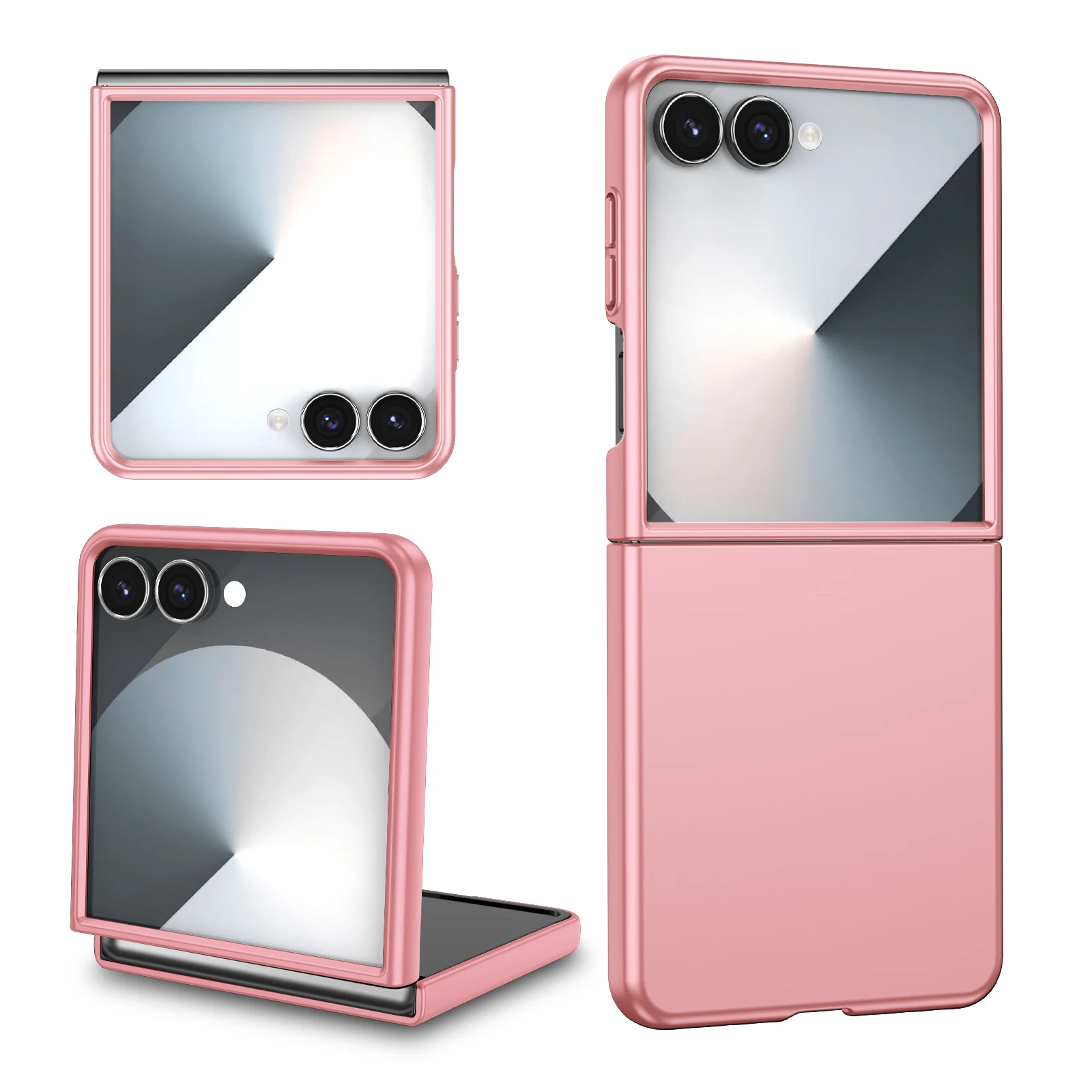 Phone Case for Samsung Z Flip 7 6 5 4 3 Anti-smudge Anti-slip Shockproof Protective Cover