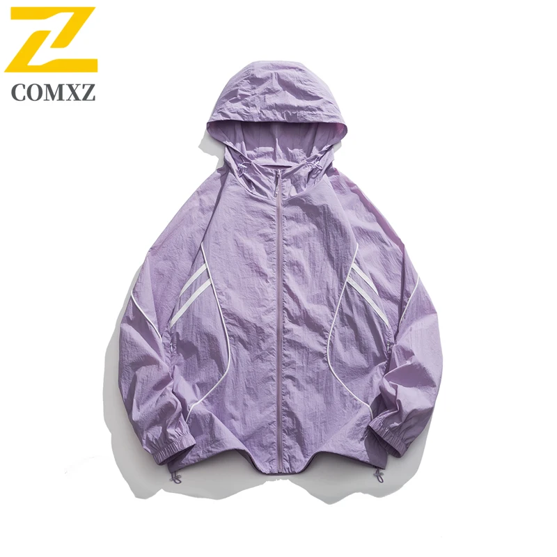 New Lightweight Sun Protection Jacket Men Women Outdoor Bike UV UPF50+ Thin Hooded Coat Summer Casual Fishing Skin Windbreaker