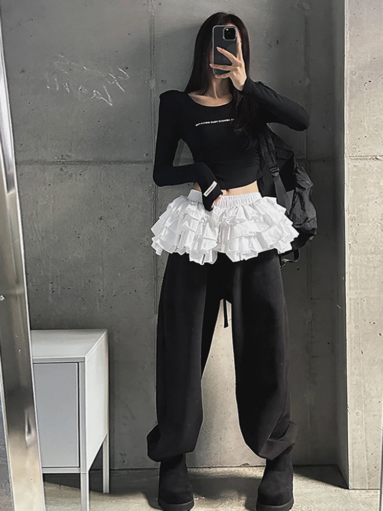 pantalon-de-ballet-decontracte-double-a-ourlet-fendu-faux-deux-pieces-a-jambes-droites-loisirs-en-coton-et-spandex-tricote-pour-l'hiver