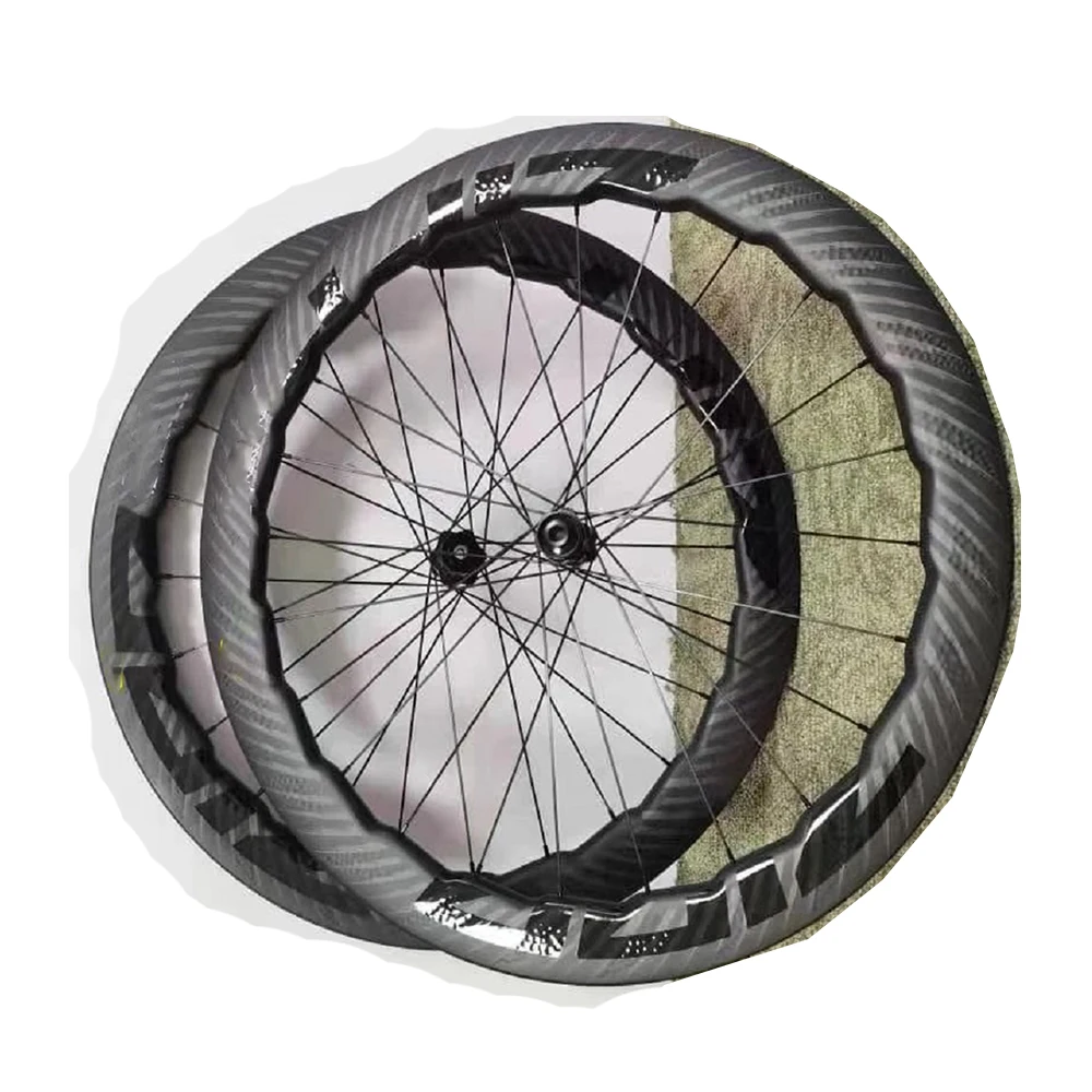 700C New 454 Carbon Road Bike Wheels Ceramic Ratcher Disc Hub 700c Light Carbon Clincher Disc Road Bike Wheelset