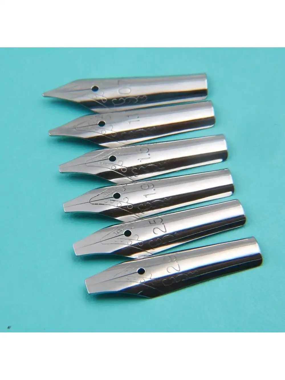 6pc High Quality Brand Fountain pen nib stainless steel 26MM nib Stationery Office School Supplies Writing Gift
