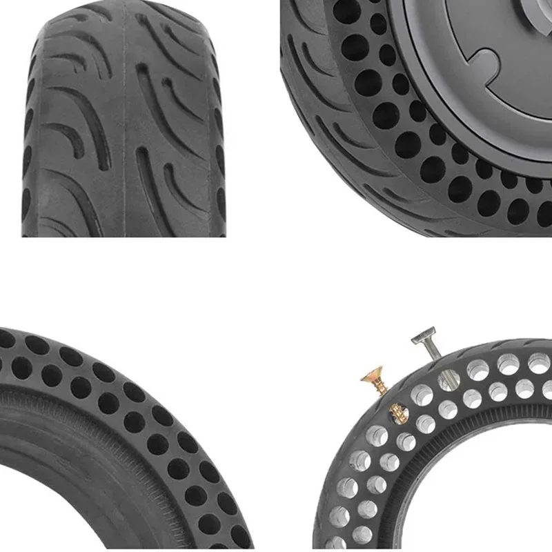 1PC 10*2.75 Honeycomb Explosion-proof Tire for Ninebot Balancing Vehicle Shock Absorbing Abrasion Resistant Compressive Tire