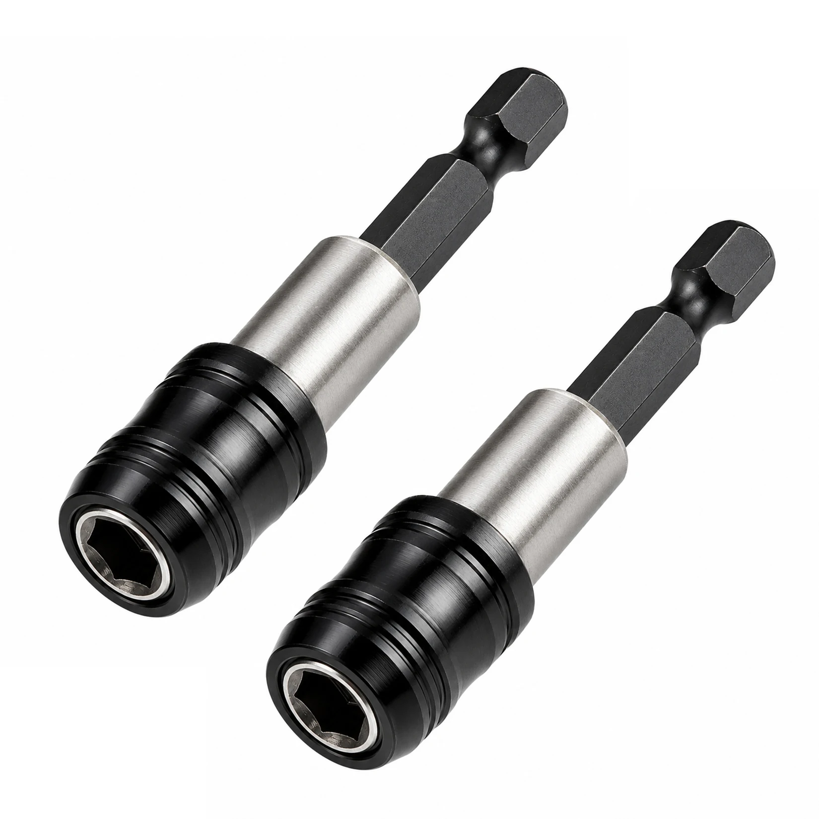 2PCS 60mm Magnetic Quick Change Bit Holder 1/4