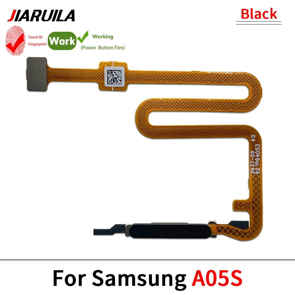 Fingerprint Scanner For Samsung A05S A15 4G A25 5G A256 ID Home Button Fingerprint Menu Return Key Recognition Sensor Flex Cable