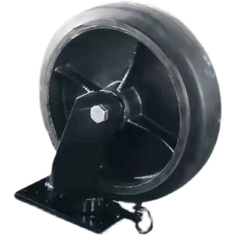 

Directional lock universal wheel brake accessories 4-inch 5-inch 6-inch 8-inch four point positioning 90 degree directional lock