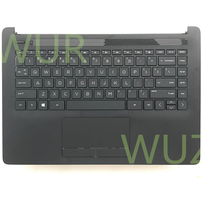 New Laptop C-Case Keyboard Touchpad Suitable For HP 14-CM 14-CK Laptop L48769-031 L48210-031 UK Black