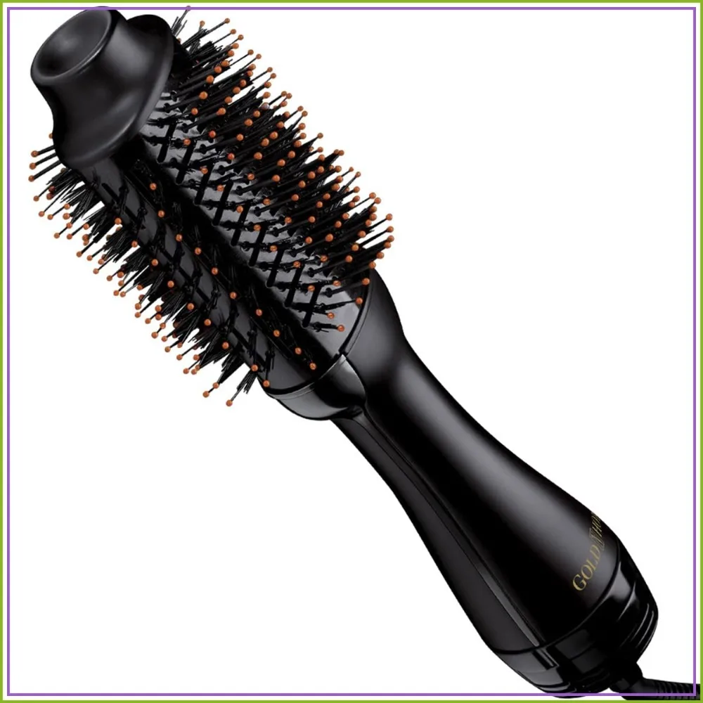 One-Step Hair Dryer & Volumizer Hot Air Brush, Professional Ionic Ceramic, Black